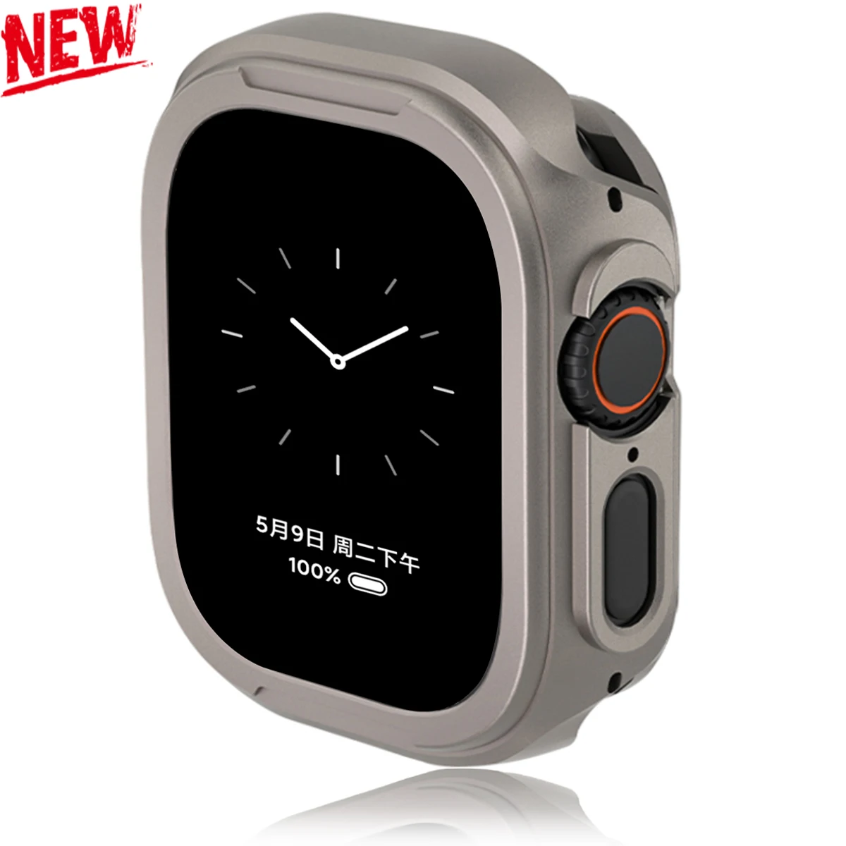 Metallgehäuse für Apple Watch 49 mm, 46 mm, 42 mm, 44 45, Schutzgehäuse, Legierung + PC-Abdeckung, Stoßstangenrahmen für IWatch-Serie 10, Wechsel zu Ultra
