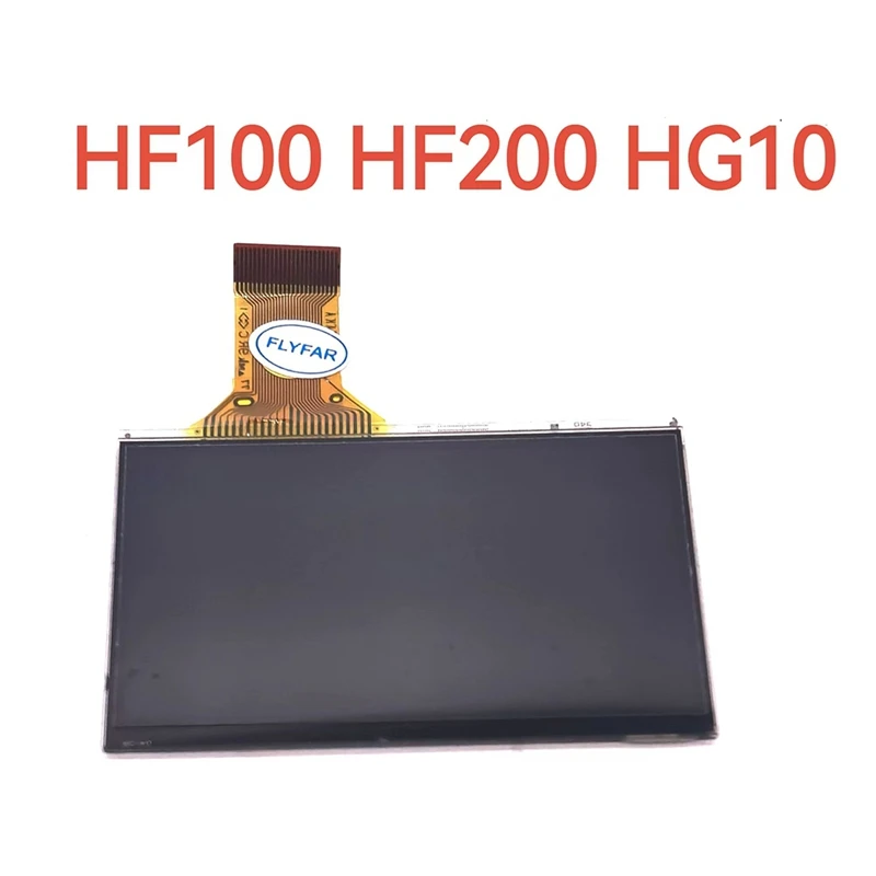 استبدال شاشة LCD عرض لكانون HF100 HF200 HG10 HF10 HF11 HF20 HFS100 كاميرات إصلاح جزء