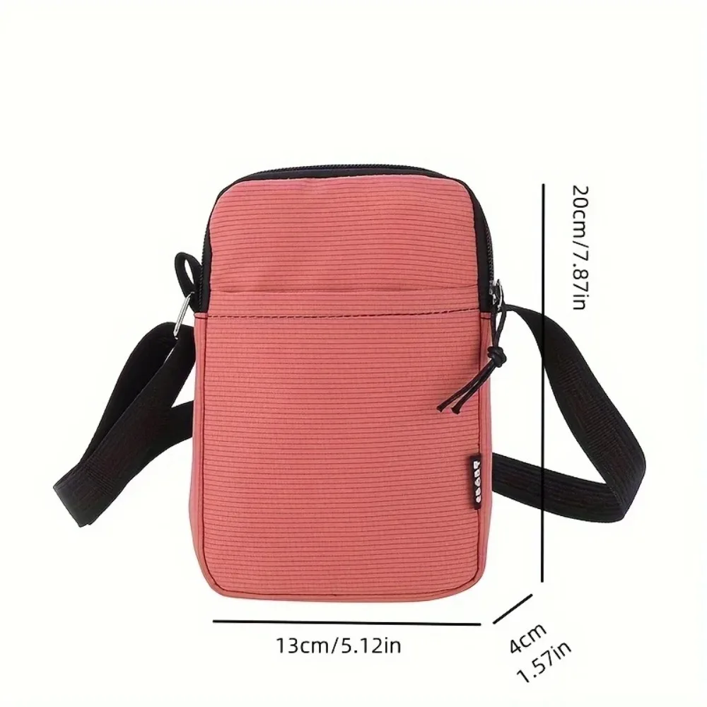 New Fashion Mobile Phone Bag Women's Messenger Bag All-match Mini Small Crossbody Bag Hanging Neck Coin Purse Vertical Handbag image 3