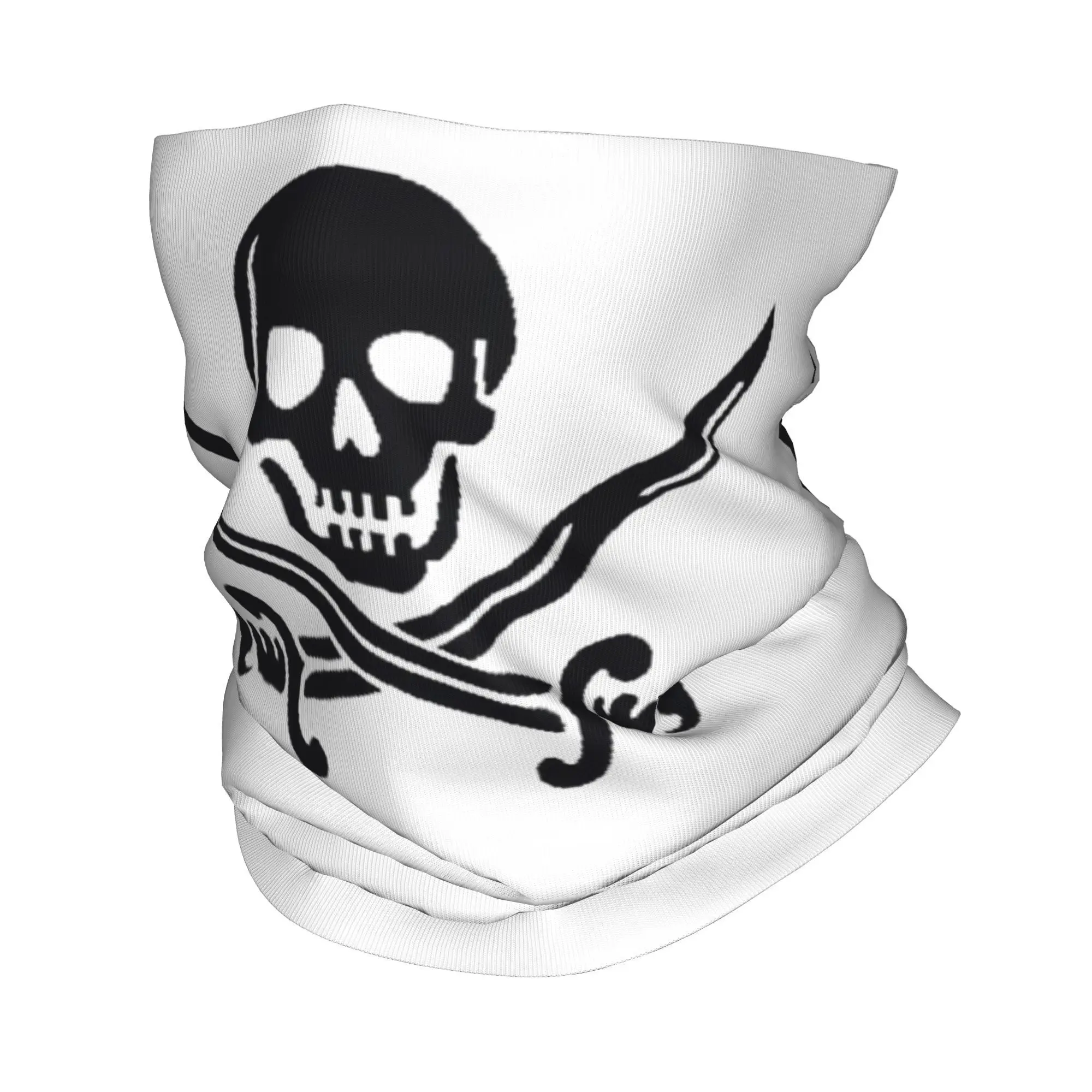 قراصنة الكاريبي باندانا غطاء الرقبة المطبوعة التفاف وشاح دافئ الدراجات وشاح المشي لمسافات طويلة الصيد للرجال النساء الكبار كل موسم