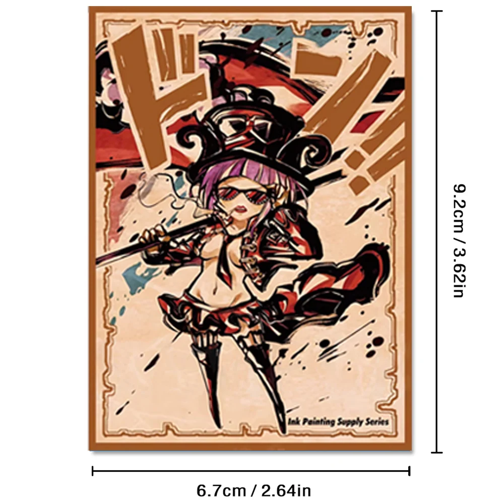 67*92mm 60PCS Een Stuk Uta Yamato Betty Luffy Law Zoro Kaart Mouwen voor PTCG OPCG Trading kaarten Protector Hoge Kwaliteit