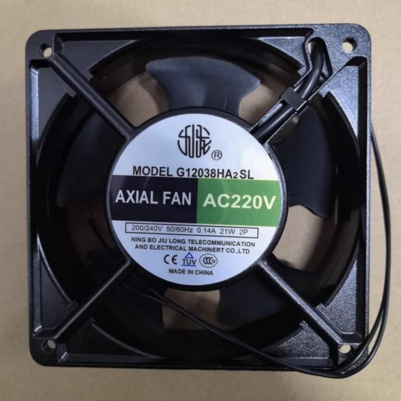 New Cooling Fan for TIG160 TIG200 Argon Arc Welding Machine Fan G12038HA 2BL 12038 220V Cooling Fan 12CM 120*120*38MM