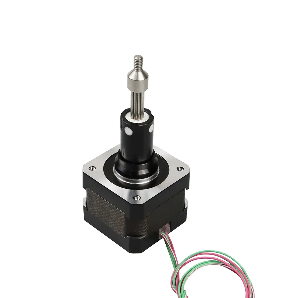 

Jkongmotor 5V 0.7A DC Electric Linear Actuator Nema 17 Hybrid Stepper Motor with 2-Phase 6.35mm Lead Screw Direct China Supplier