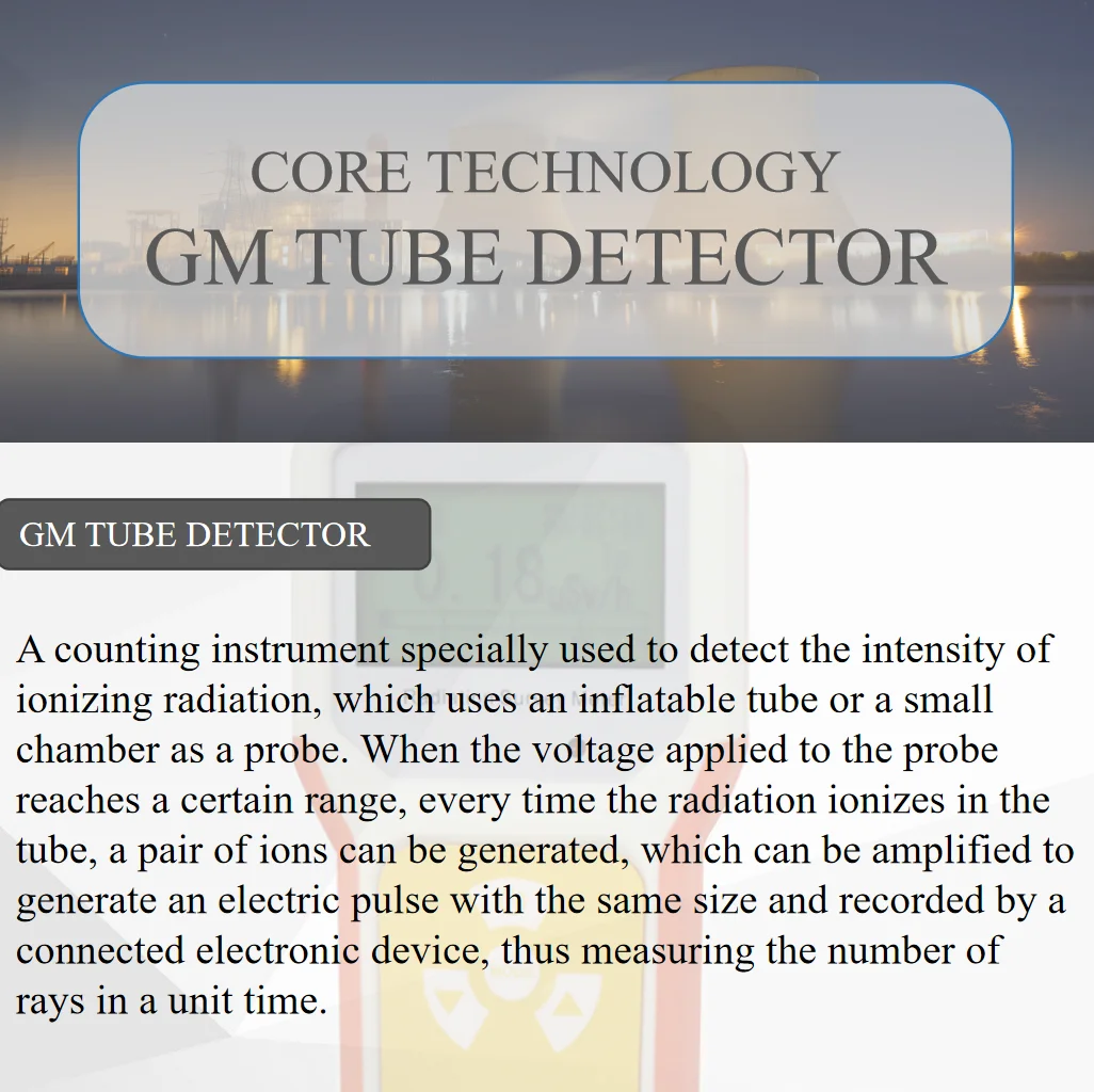 AMS-Smart Radiation Detector, Accurate Sensitive Radiation Detector Device Radiation Survey Meter Industrial