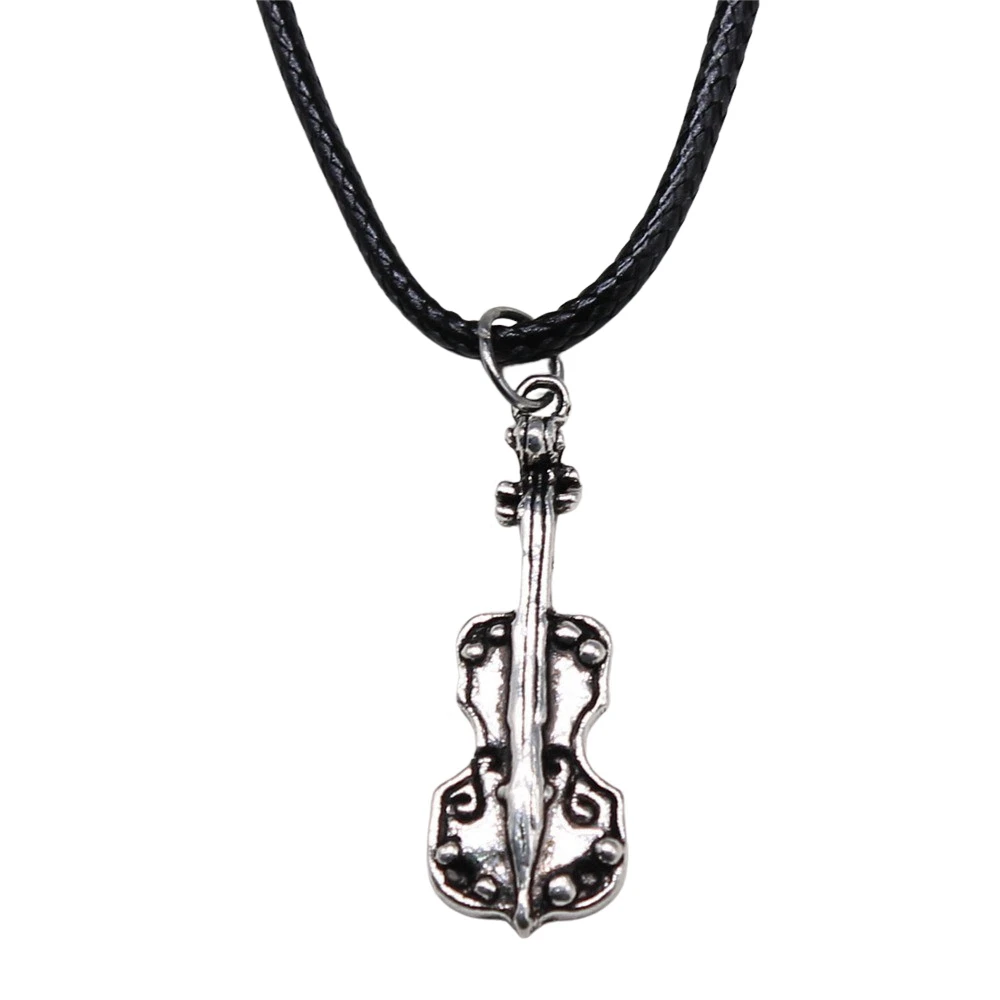 1pcs Cello Necklace Men Accessories For Women Accessories For Jewelry Crafts Chain Length 45+4cm