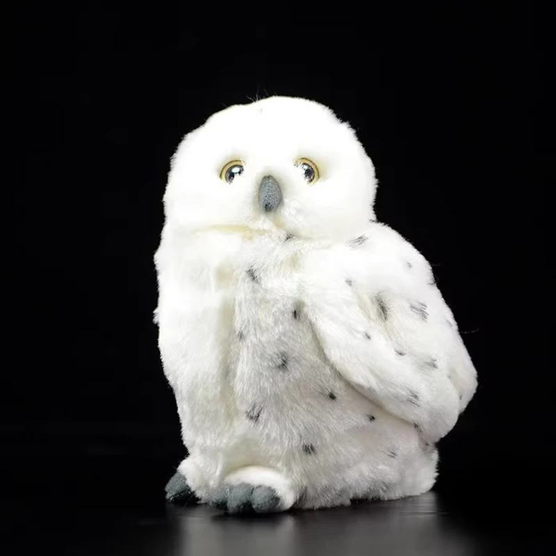 

Adorable Snowy Owl Plush Toy - Cute & Fluffy White Owl Stuffed Animal, "Fluffy Snow Baby" Friend & Perfect Gift for All Ages