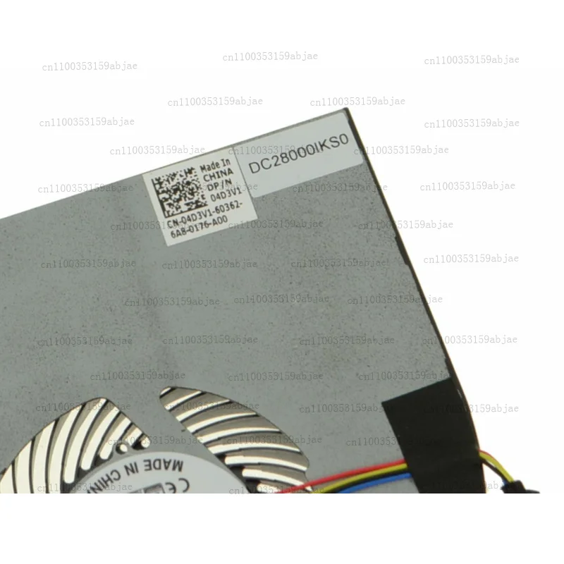 95%新しい 04D3V1 Dell Alienware 15 R3 CPU 冷却ファン - 左側 EG75070S1-C270-S9A XMSJ