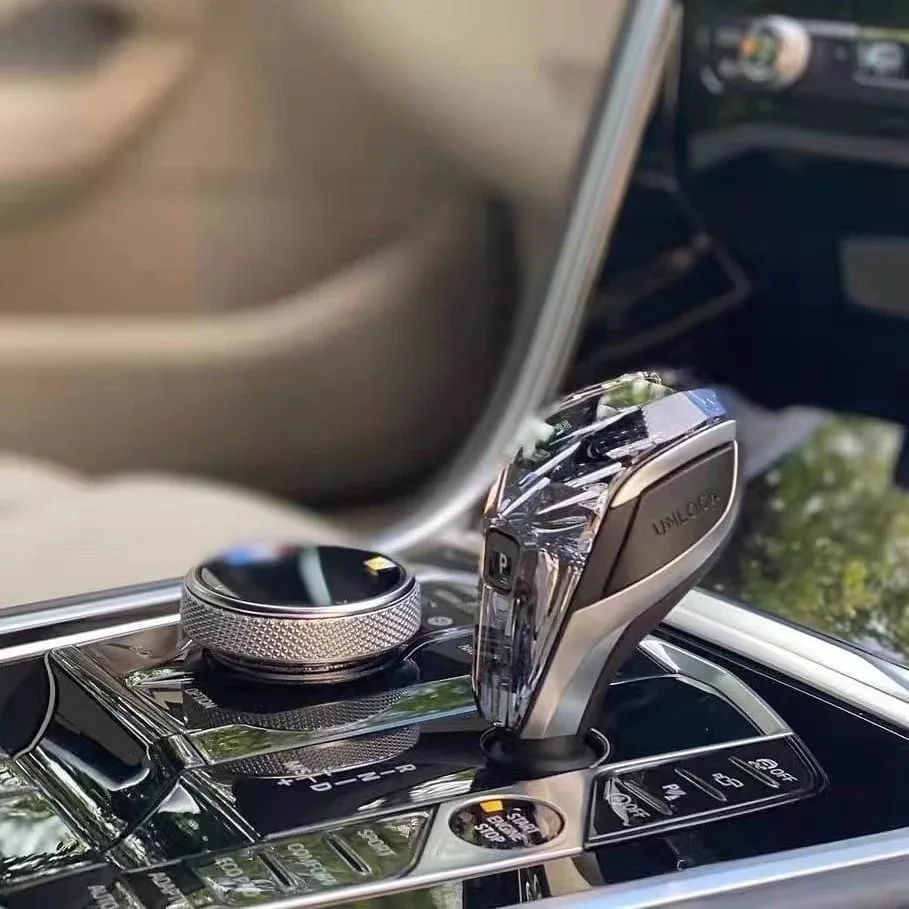 Suitable For BMW Shift Knob F10f15f30f32 Modified BMW Crystal Shift Knob Three-piece Set