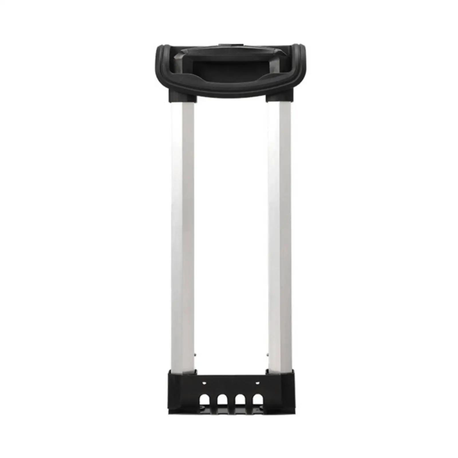 Lightweight Aluminum Telescopic Handle for Suitcase Trolley Replacement with Smooth Retract Mechanism for Bags