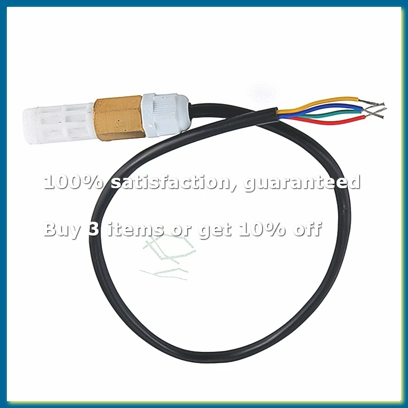 SHT30 Waterproof Temperature and Humidity Sensor Probe Digital Temperature and Humidity Environmental Monitoring Sensor-FABY