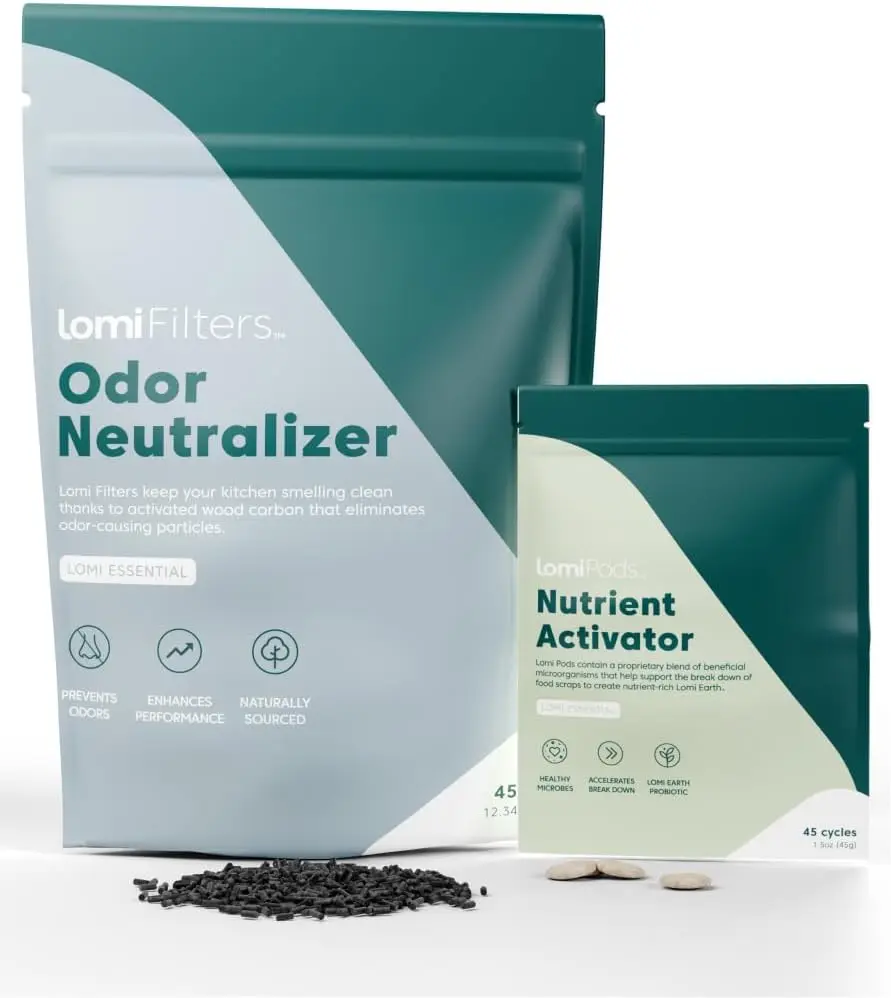 

Compost Pods & Filters | USA-Made | 45 Cycles for Fresh Kitchen & Plant Food