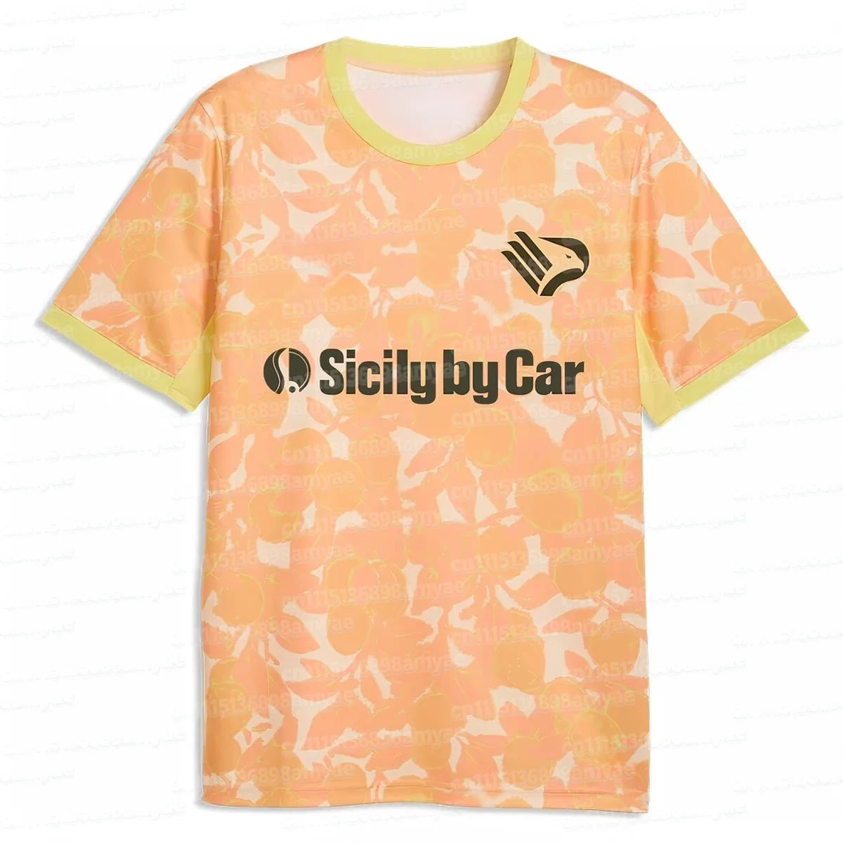 26-27 Saison Palermo Fußballtrikot Fan-Trikot 3D-Druck T-Shirt Herren Sommer-Trainings-Schnelltrocknungs-Sweatshirt Familien-Set – Detail 6