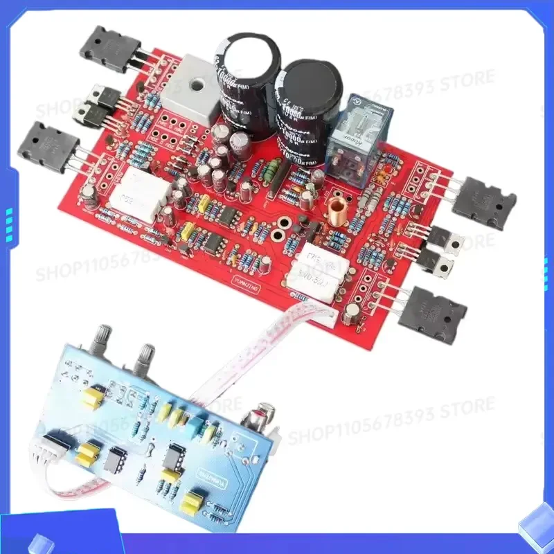 for NVARCHER 4 Tube Subwoofer Amplifier Board High Fidelity Audio Power Amp Module DIY Kit for Home Theater Sound System