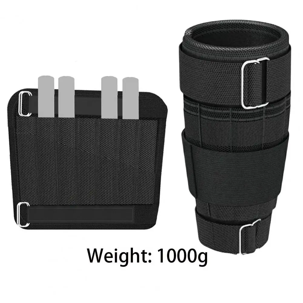 1 Pair Good Resilience Leg Sandbags  High Elasticity 360 Degree Wrap Load Sandbags  Running Training Sandbag