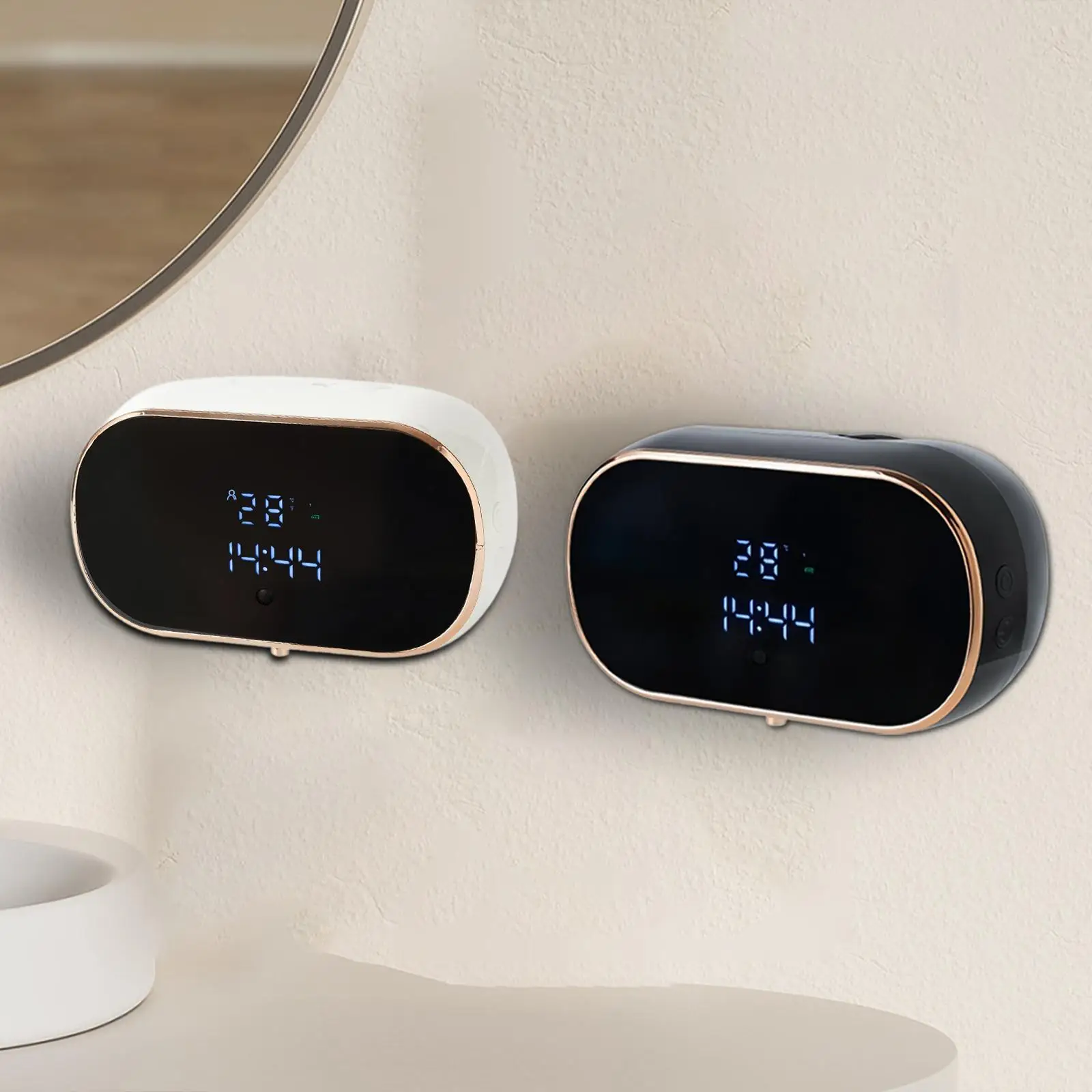 

Умный дозатор мыла, прочный USB перезаряжаемый дозатор мыла для рук, настенный для ванной комнаты, кухни, ресторана, коммерческих офисов