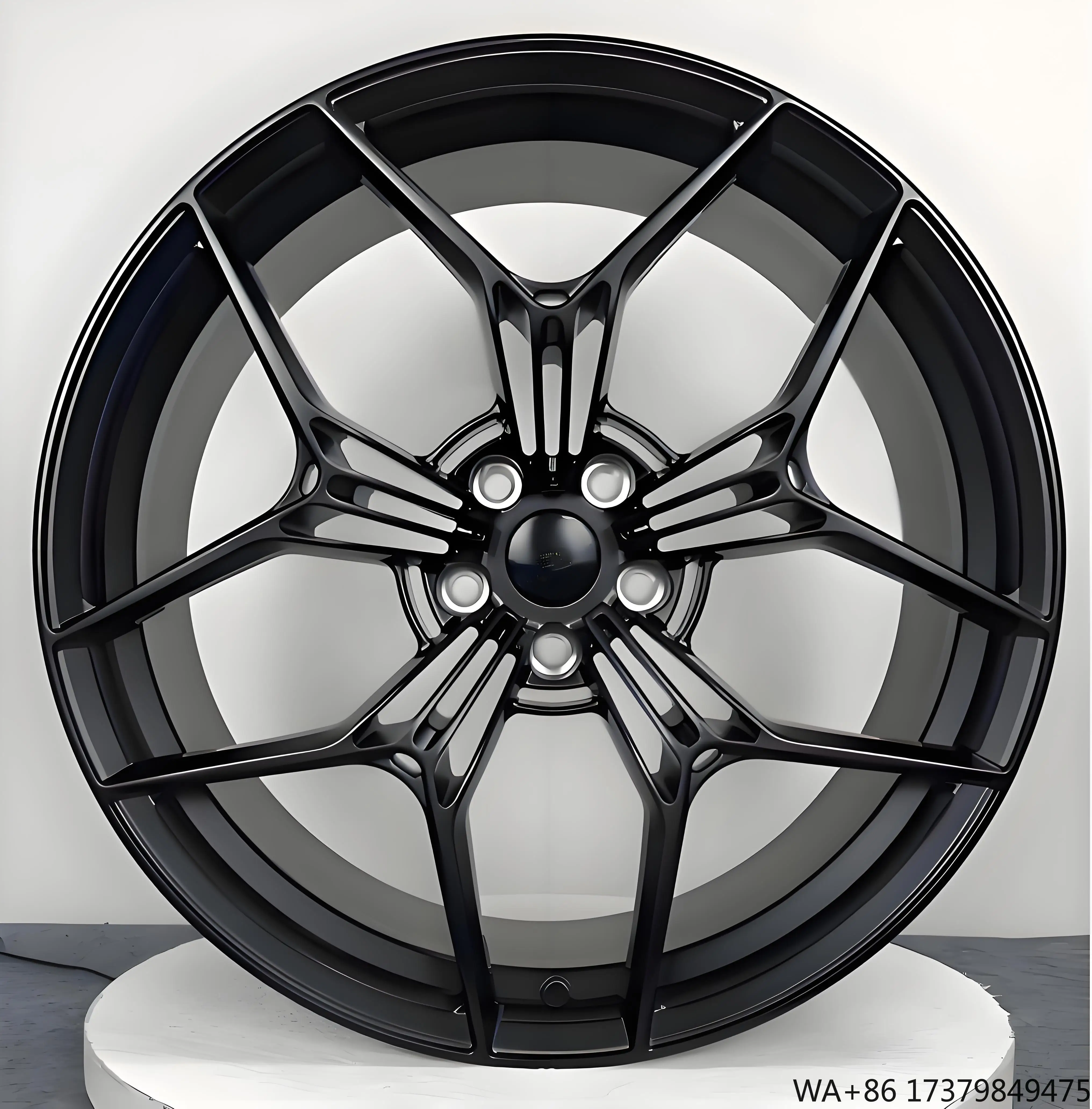 

Custom for BMW M3 M4 M5 M6 M7 Forged Wheel Hub Multi-Width Black 5 X120 5 X165.1 5 X114.3 New 25mm/35mm/40mm Aluminium Alloy ET