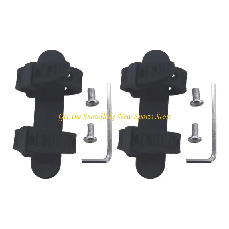 E56D Practical Plastic Bike Water Bottle Holder Quickly Release Silicones Adapters Applies All Frame