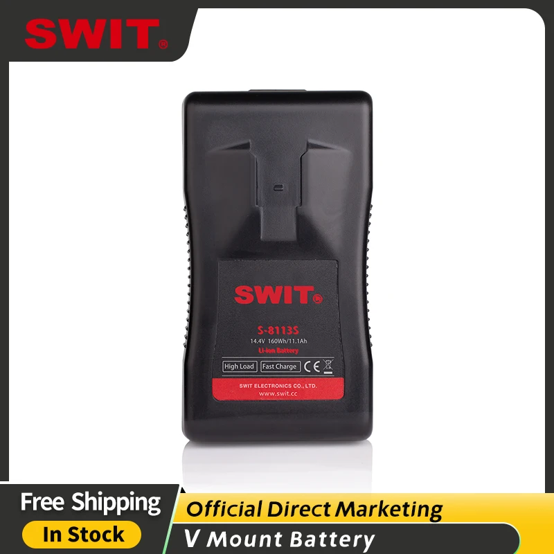 

Аккумуляторная батарея SWIT S-8113S 160Wh V-mount