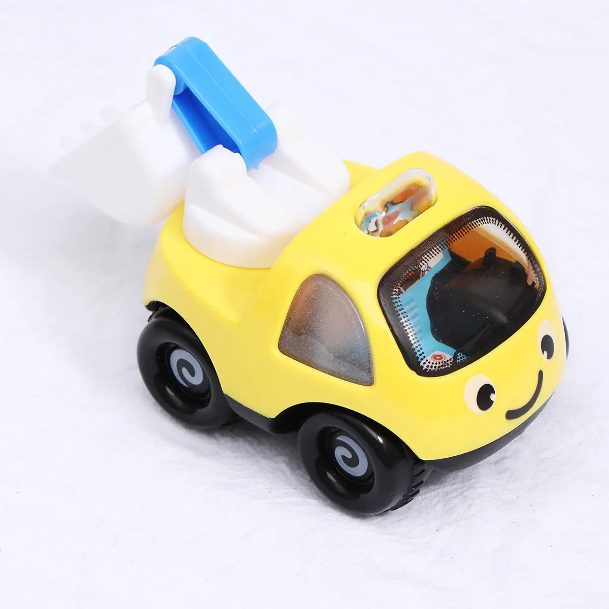 1Pcs High Quality Inertia Car for Babies Toddlers Aged 1-3 Years Long Running Push Powered Safe Eco Friendly Engineering Vehicle