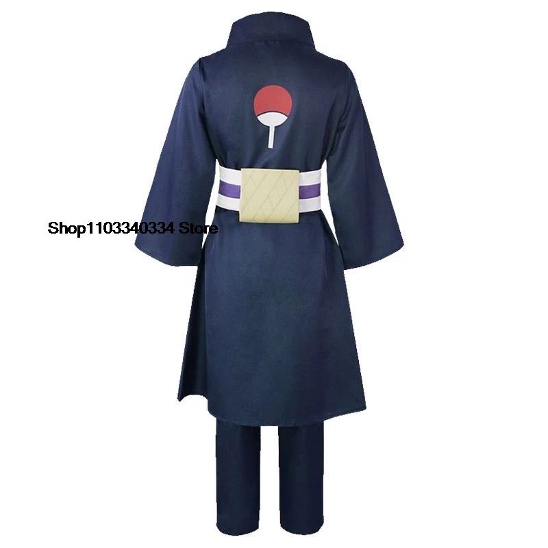 Uchiha Obito Anime Cosplay Costumes Halloween Costumes For Women Men Japanese Robe Kimono Performance Festival