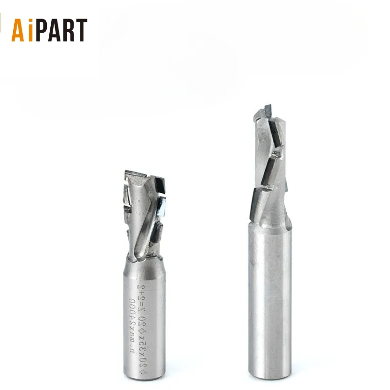 

Diamond Spiral Milling Cutter PCD Corn End Mill Engraving Slotting Tool for Silicate Board Anti-Bite MDF Solid Wood