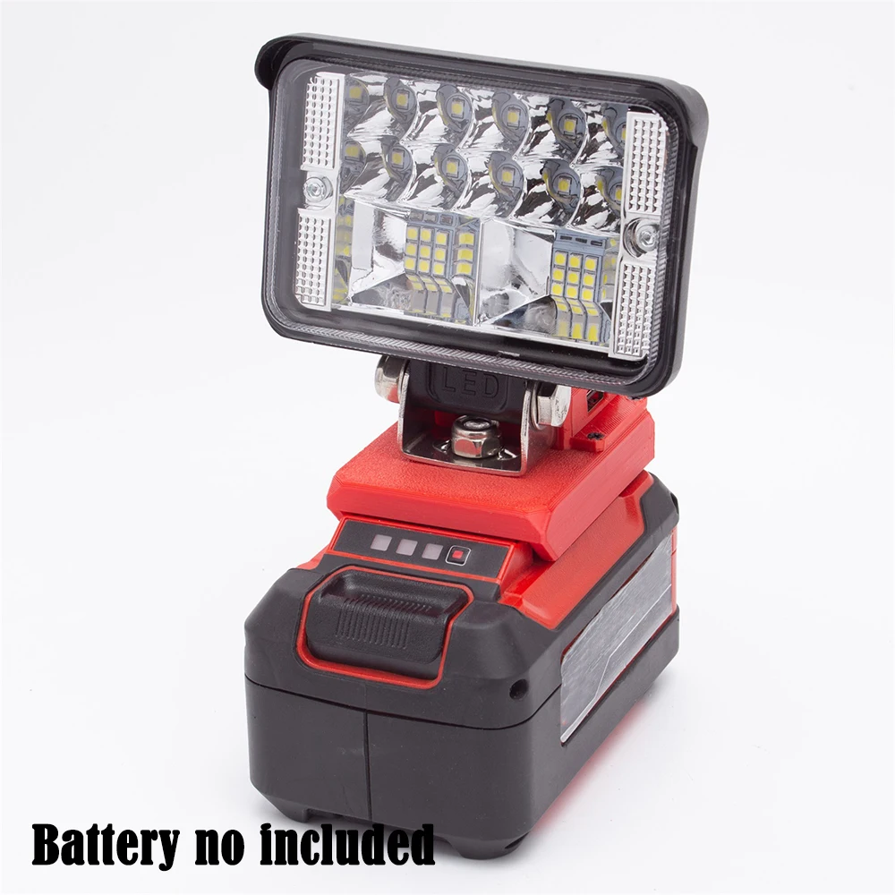 

LED Work Light for Ozito PXC 18V Lithium Battery with 2800 Lumens and USB Output Emergency Lights(Not include battery)