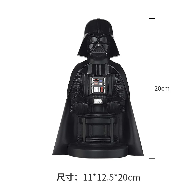 Star Wars Black Knight White Soldier Animation Game Controller Stand Darth Vader Bracket Creative Desktop Figure Decorated Gifts