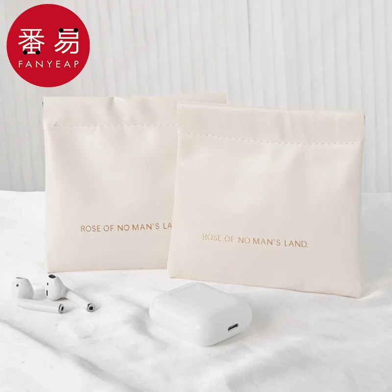 Storage bag/earphone B1-charging cable, data cable, automatic tight closure, change bag storage, sorting pocket