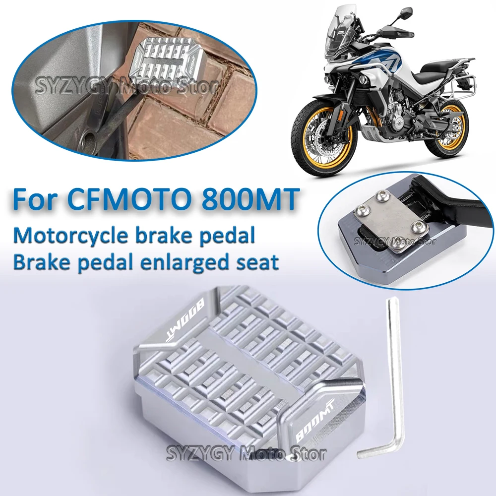 

For CFMOTO 800MT Motorcycle pedal enlarged brake pedal Motorcycle modification parts Motorcycle anti-slip brake pedal