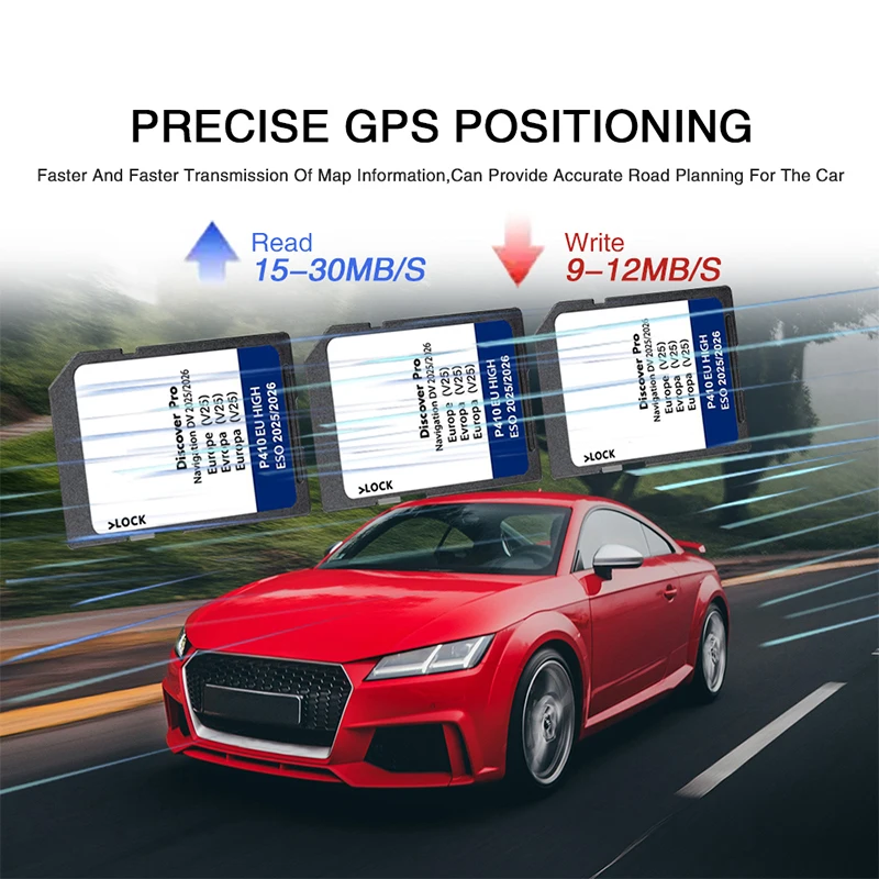 ملحقات نظام تحديد المواقع خريطة أوروبا DV V25 الإصدار 2025-2026 الملاحة بطاقة SD لشركة فولكس فاجن آرتيون جولف باسات توران ديسكفور برو سات نافي