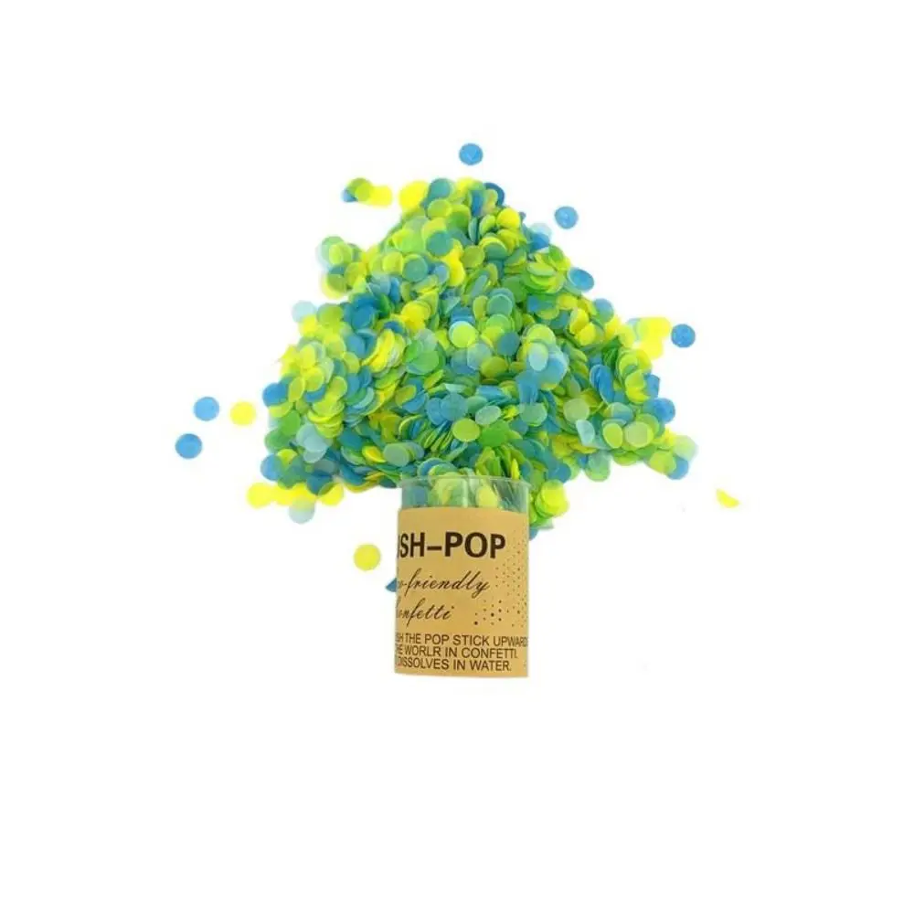 

Round 1Pcs Anniversary Push Up Exploding Birthday For Wedding Confetti Decorations Party Supplies Confetti Popper