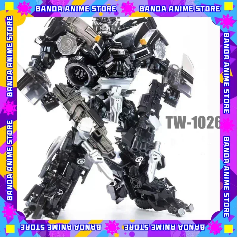 Baiwei نموذج التحول TW1026B Ironhide Weaponeer نسخة بسيطة KO SS14 SS-14 تشوه سيارة روبوت سبيكة عمل الشكل