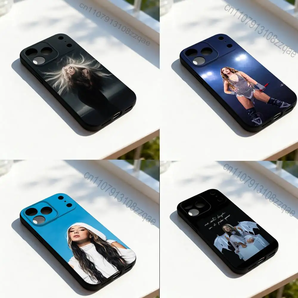 L-Lola Singer Indigo Cool Phone Case For iPhone 17,16,15,14,13,12,11,Pro,Max,Plus,E,SE4,Air,Mini Black Soft Cover
