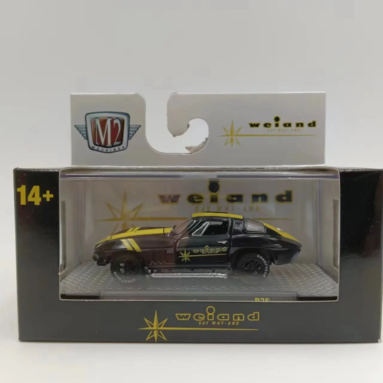 

Машины M2 1/64 1966 Corvette 437, коллекция моделей автомобилей из литого под давлением сплава, подарок ребенку
