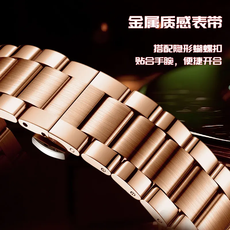 Custom LOGO Watch's Dial Man Watches Quartz Stainless Steel Wholesale Waterpoof