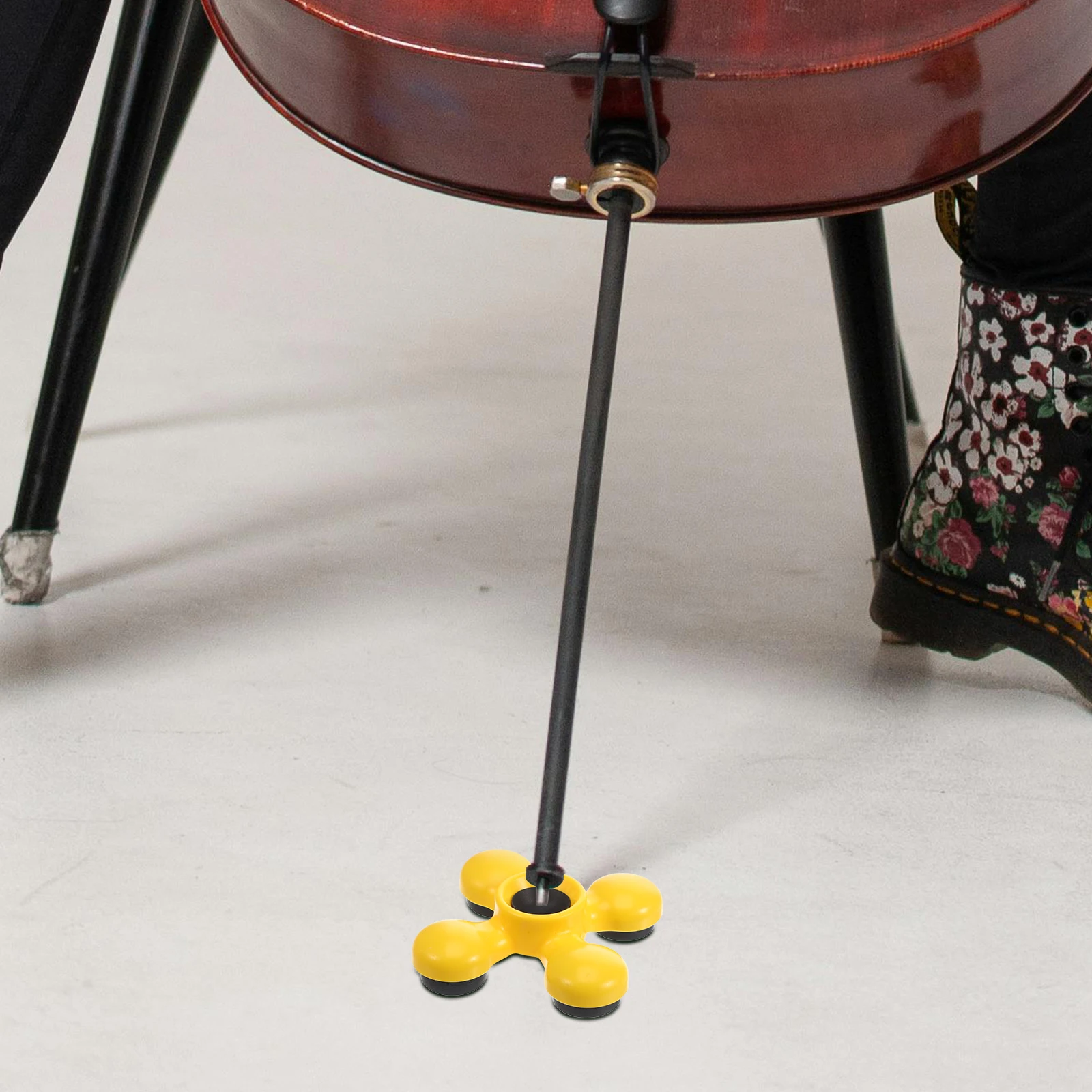 

Anti-slip Mat for Cello Rest Musical Instrument Accessories Endpin Holder Stopper Yellow