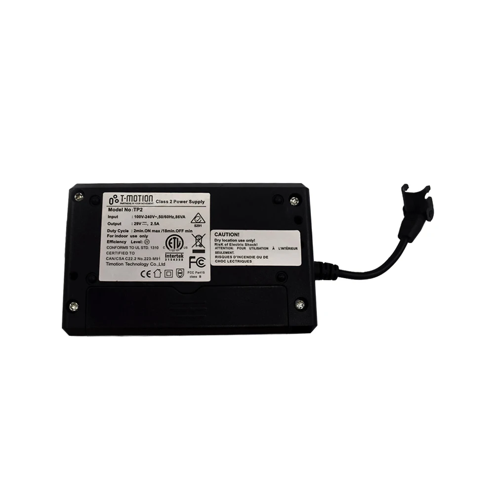 TP2-21A-1 29V 2.5A untuk TiMotion TP2 Kursi Pijat Sofa Listrik Pengisi Daya Adaptor Catu Daya 2pin Asli