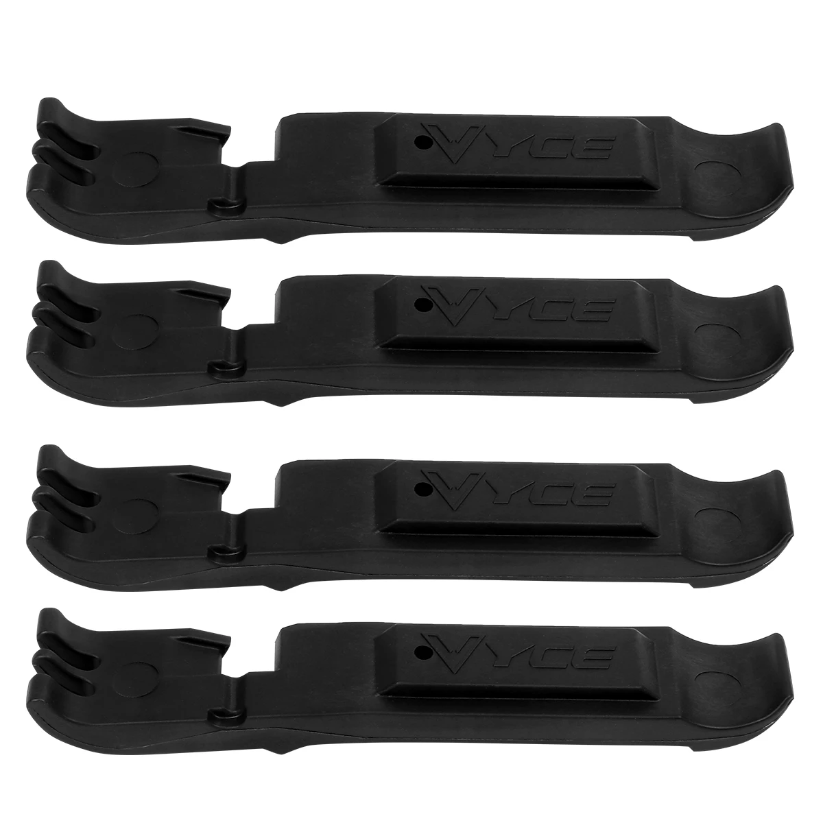 

2 Pcs Bike Tire Spoon Durable Plastic Material Lightweight Convenient Cycling Tool Tire Lever Removal Pry Bar Stick