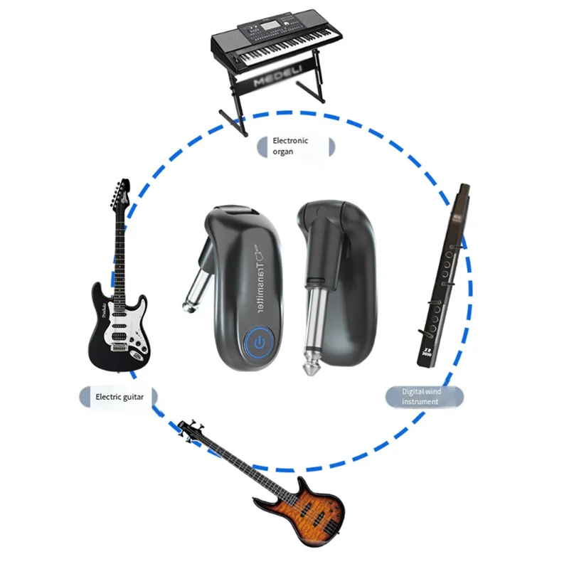 

A99I-Guitar Transmitter Electric Guitar System Universal Ultra-Low Latency For Musical Instrument Accessories Widely Applicable