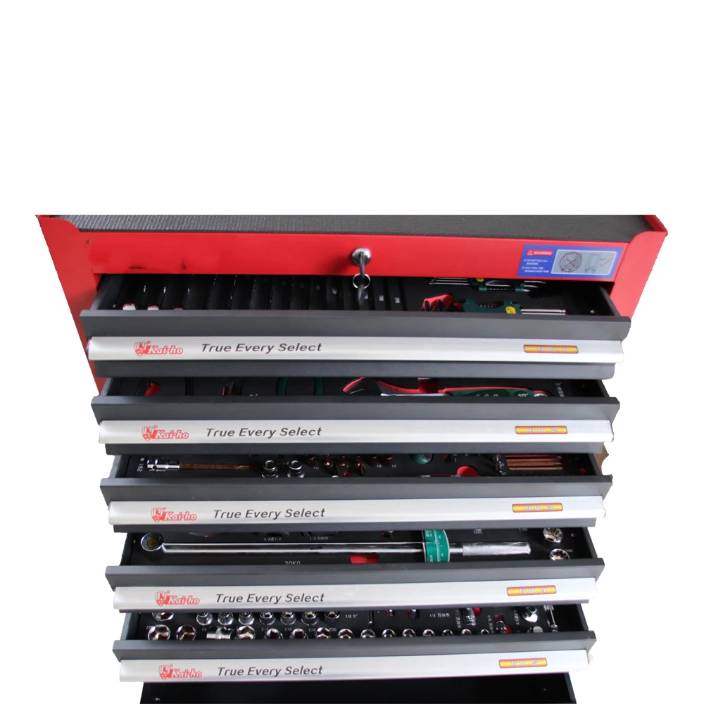 Tool Cabinet Trolley 352Pcs Tools Box Set Mechanic Professional Cabinet