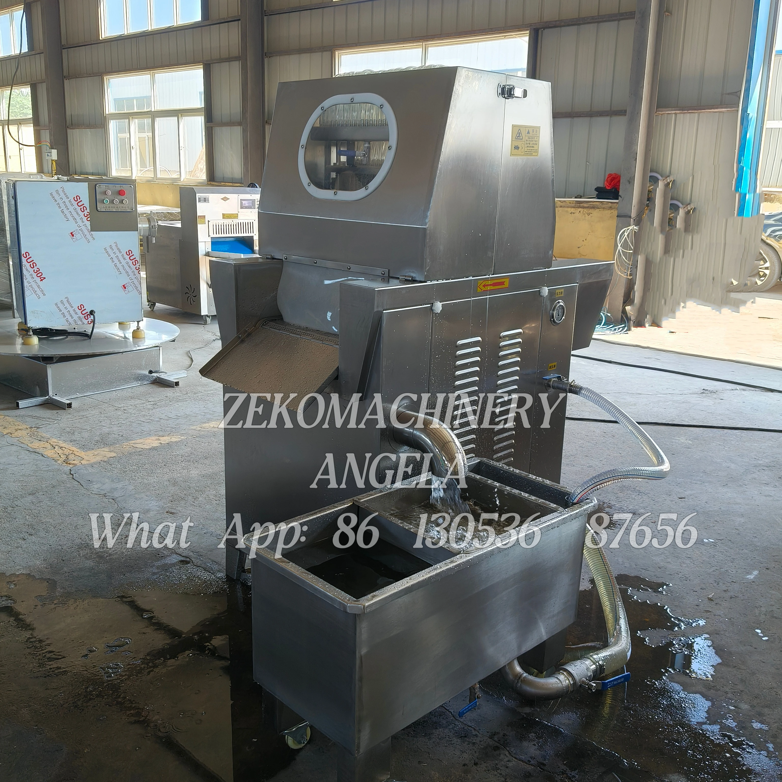 Máquina automática de salmoura com agulhas 80-120 para processamento de carne, injetor de sal/restaurantes salinos