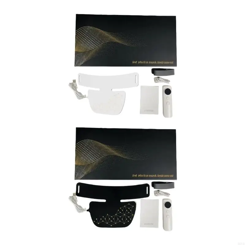 جهاز العناية بالرقبة بالفوتون متعدد الطيف من D0UE مع ضوء LED أحمر أزرق كولاجين يعزز قناع الرقبة المحمول اللاسلكي #1