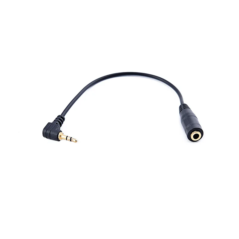 Słuchawki Stereo 2.5MM męski do 3.5MM żeński Adapter gniazdo Audio konwerter