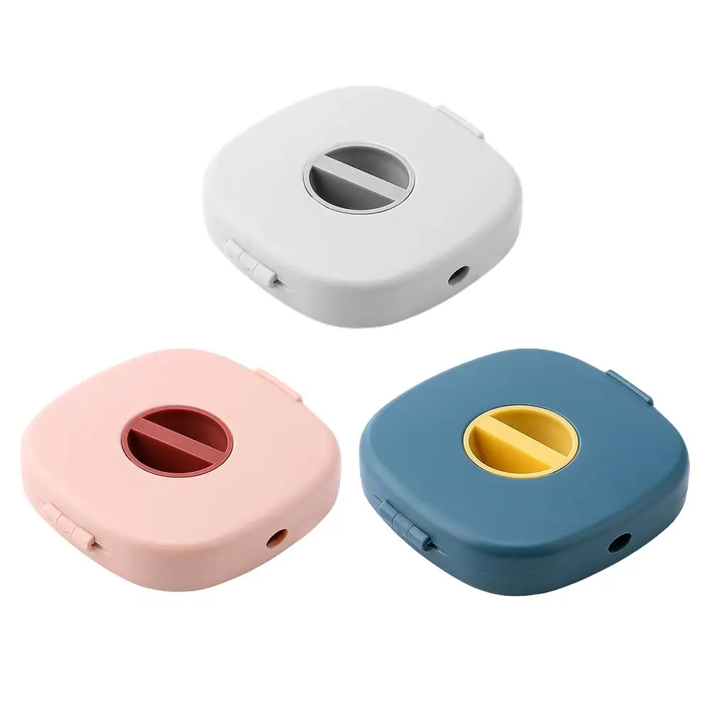 

3Pcs Data Cable Storage Box Portable Organizer Retractable Travel Cords Desk Tidy Phone Holder MultiUse Charging
