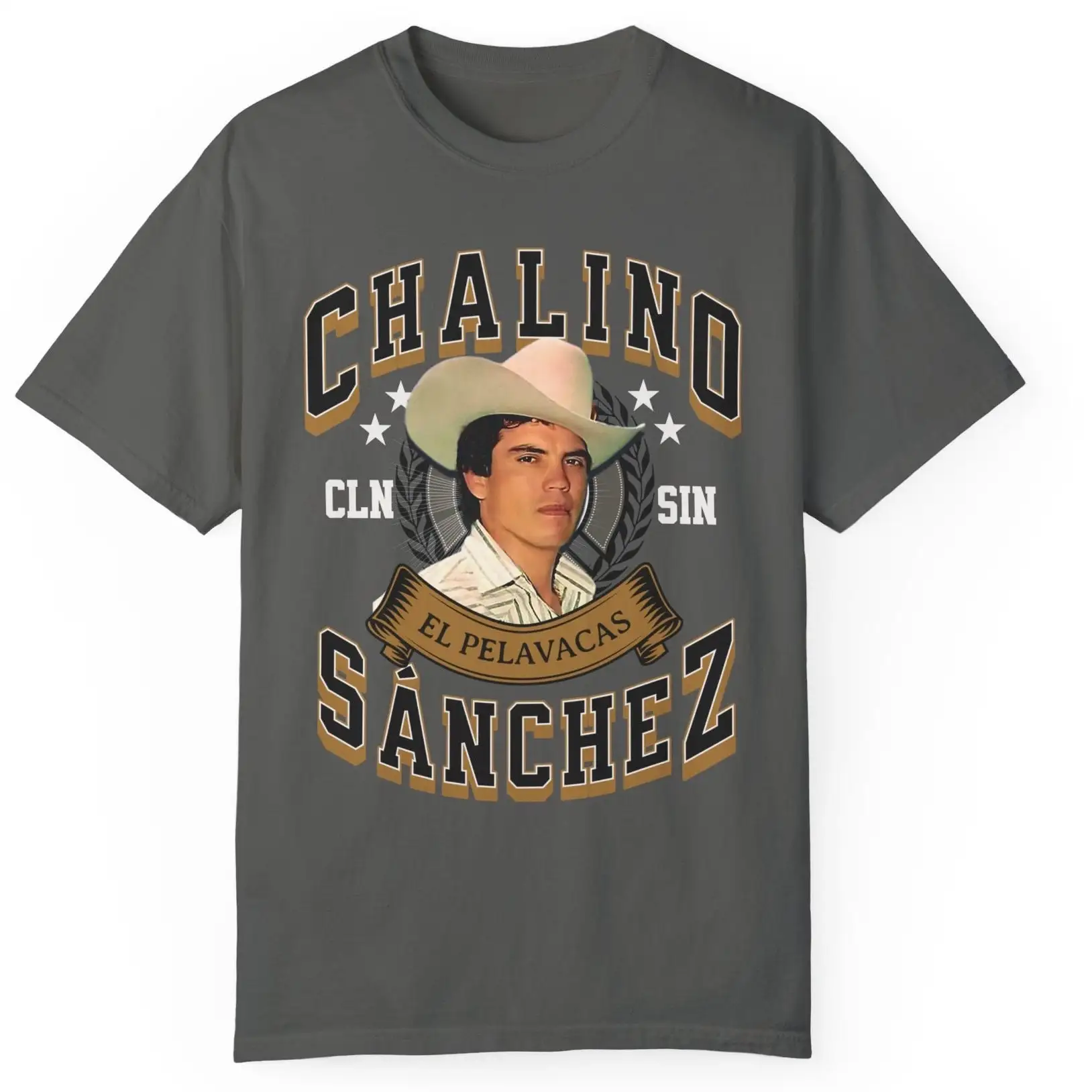 Chalino Sánchez Corridos Mexicanos Camiseta Comfort Color Cantante Mexicano Homenaje A