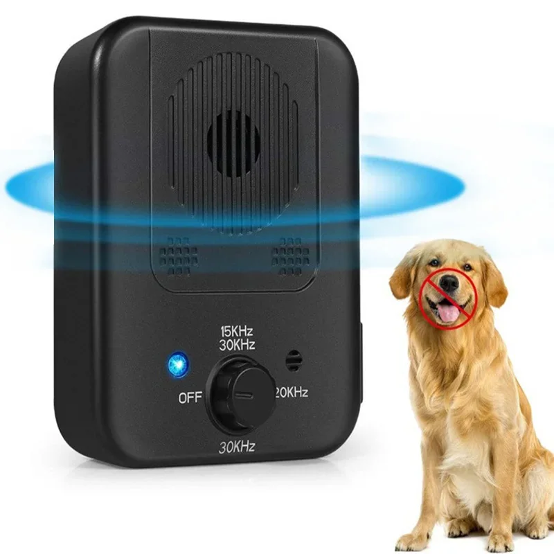 

Ultrasonic Barking Stop Device Dog Bark Deterrents Trainer Dog Driveranti Barking Intelligent Pet Accessories Pet Supplies