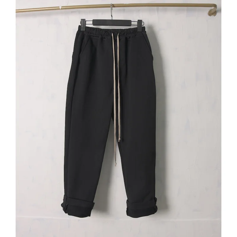 

Новые мужские спортивные штаны из хлопка Thiened RO, повседневные брюки с прямыми штанинами Spor k Sle High Street Faion, брюки со средней талией