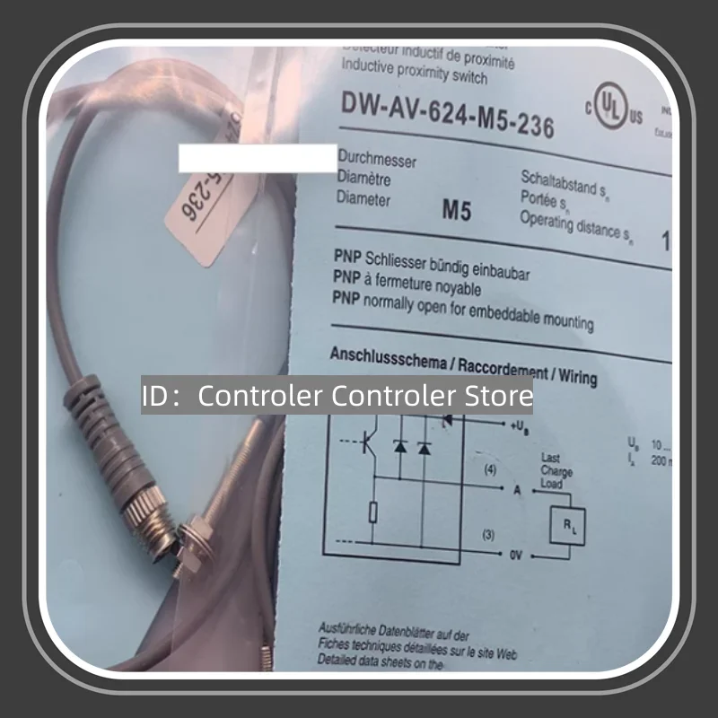 

Новый индукторный датчик DW-AV-624-M5-236