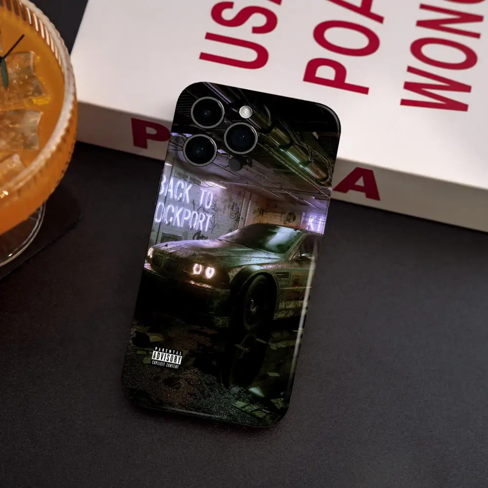 حافظة هاتف لهاتف آيفون 16 15 14 13 12 11 Pro Max Plus لامعة HD فتحة رفيعة فيلم سائل غلاف ناعم Kidd Keo العودة إلى Rockport