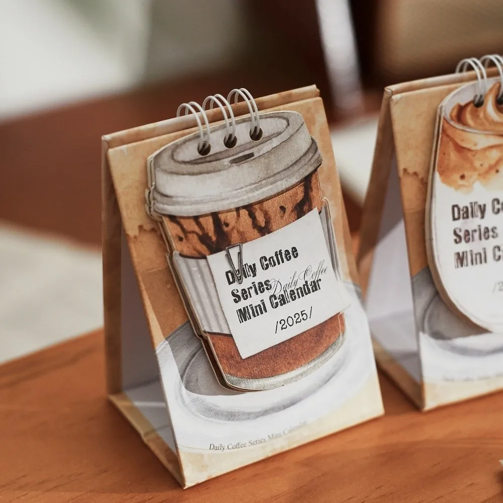 

Functional Accessory Small Size 2026 Desk Calendar Aesthetic Design Portable Desk Calendar Schedule Mark Schedule Planner School